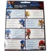 „Sonic the Hedgehog Hype Man“ 16 dalių užrašų knygelės etikečių rinkinys