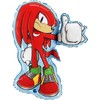 Sonic the Hedgehog Knuckles folijos balionas 66 cm