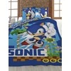 Sonic the Hedgehog monetų gaudynės Sonic the Hedgehog patalynės komplektas 140√ó200cm, 70√ó90cm