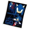 Sonic the Hedgehog Nesustabdomas koralų vilnos poliarinis pledas 130x170cm