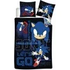 Sonic the Hedgehog „Nesustabdomas“ patalynės komplektas 140–200 cm, 70–90 cm