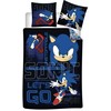 Sonic the Hedgehog patalynės komplektas 140√π200cm, 65√π65cm