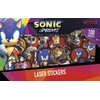 „Sonic the Hedgehog Prime Super“ lipdukų rinkinys su žaidimu