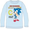 Sonic the Hedgehog Ring Sonic the Hedgehog vaikiški ilgomis rankovėmis marškinėliai, viršutinė dalis 116 cm