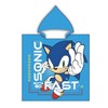 Sonic the Hedgehog Sonic the Hedgehog paplūdimio rankšluostis pončas 55x110 cm (greitai džiūstantis)