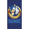 Sonic the Hedgehog Sonic the Hedgehog Thumbs Up paplūdimio rankšluostis, vonios rankšluostis 70x140cm
