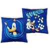 Sonic the Hedgehog Speed pagalvė, dekoratyvinė pagalvėlė 40x40 cm veliūras