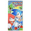 Sonic the Hedgehog vonios rankšluostis, paplūdimio rankšluostis 70x140cm (greitai džiūstantis)