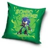 Sonic the Hedgehog žalias pagalvės užvalkalas 40x40 cm veliūras
