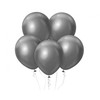 Spalva platinos pilka, pilki balionai, 7 vnt. 12 colių (30 cm)