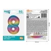 GoDan Foil balionas numeris 8, vaivorykštė Smart, 92 cm