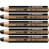 Stabilo Woody 3in1 kreidelė, juoda