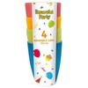 Spalvotų plastikinių puodelių rinkinys, 4 vnt., po 250 ml