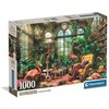 Clementoni Dėlionė 1000  vnt. - Biblioteka