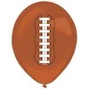 Riethmuller Europe Touchdown latex balloner, 6 stk