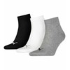 Kojinės Puma Quarter Plain 3pak juoda, balta, pilka 938589 17 (35-38)