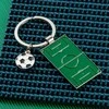 Sportinis raktų pakabukas - FUTBOLAS IR AIKŠTĖ