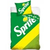 Sprite dryžuotas patalynės komplektas 140–200 cm, 70–90 cm