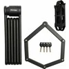 Masterlock MASTER LOCK sulankstomas dviračio užraktas su grūdinto plieno jungtimis su 4 raktais