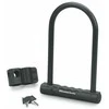 Master Lock Masterlock Plieninė "U" formos dviračio spyna su 2 raktais (juoda)