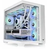 Thermaltake View 380 TG ARGB Snow, bokšto formos korpusas - baltas, grūdintas stiklas x 2