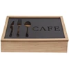 Stalo įrankių dėklas DKD Home Decor Ruda Juoda Metalinis Medžio MDF Vintage 25 x 18 x 6 cm