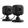 Amazon Blink - „Mini 2“ išmanioji vidaus apsaugos kamera, 2 vnt., juodos spalvos rinkinys