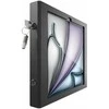 Laikiklis Compulocks Compulocks iPad Air M2 13" (2024), Apex Secured Enclosure Wall Mount - korpusas - planšetei - stiklo tvirtinimas, kambarys - rakinamas - aukštos kokybės aliuminis - juodas - ekrano dydis: 33,02 cm (13") - montavimo sąsaja: 100 x 100 m