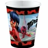 Stebuklingasis Ladybug City popieriniai puodeliai 8 vnt. po 250 ml