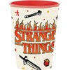 „Stranger Things“ apverstas plastikinis stikliukas, 260 ml