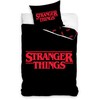 „Stranger Things Titel“ patalynės užvalkalas 140–200 cm, 70–90 cm