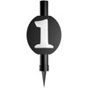 Su gimtadieniu Juoda Juoda 1 Torto Fejerverkas 12 cm