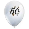 Su gimtadieniu! Su gimtadieniu! 50 balionų, 6 vnt. 11 colių (27,5 cm)