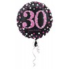 Amscan Folieballon 30 år Rožinė Sparkling