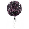 Amscan Folieballon Rožinė Sparkling