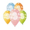 GoDan Balony Prem.Hel 13" su nadr "3" A5 GS120/3 21944
