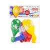 GoDan Gemar Balony CYFRA 6, kolorowe, 13 cali/ 5 vnt.
