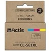 Actis KC-561 rašalas (Canon CL-561XL pakaitalas; Supreme; 18 ml; žydra, purpurinė, geltona). Spausdina 60 % daugiau nei OEM.