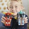 Transformers "EarthSpark Cyber-Combiner" Terran Twitch ir Robby Malto figūrėlės