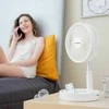 „InnovaGoods“ 3 viename sulankstomas įkraunamas ventiliatorius „Fandl“