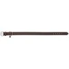 TRIXIE Rustic rieb. odos antkaklis, L 48-56cm/30mm, tams. rudas