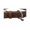 TRIXIE Rustic rieb. odos antkaklis, XS-S 27-34 cm/18 mm, tams. rudas
