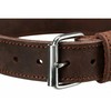 TRIXIE Rustic rieb. odos antkaklis, XS-S 27-34 cm/18 mm, tams. rudas