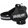 Trixie Julius K9® Petnešos, XL/2: 71–96 cm/50 mm, juodos
