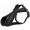 TRIXIE Premium touring petnešos, S 35-65cm/20mm, juodos