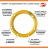 Nylabone Extreme Ring Chew L – Patvarus sūrio ir šoninės skonio kramtomasis žaislas, didelis dydis