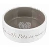 TRIXIE Pet's Home Dubenėlis, keramika, 0.3 l, ø 12 cm, cream-smėlio