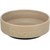 Trixie BE NORDIC dubenėlis, keraminis/guminis, 0,5 l/ø 16 cm, pilkšvai rudas
