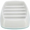 TRIXIE Lėto ėdimo dubenėlis, plast.-TPR, 0.25 l-21x14 cm, pilkas