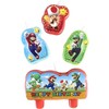 „Super Mario Mushroom World“ torto žvakė, 4 dalių žvakių rinkinys
